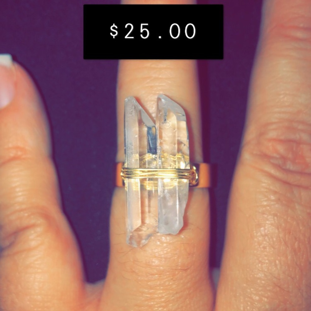 Crystal ring